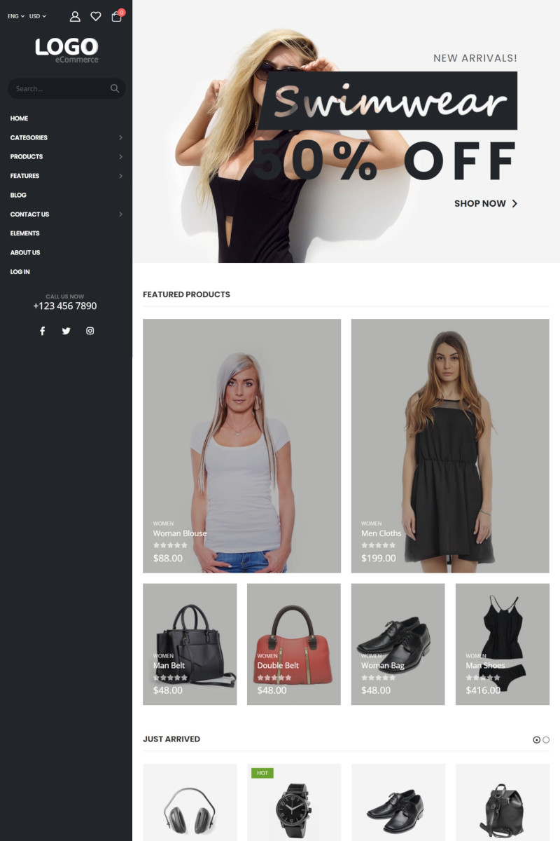 เว็บสำเร็จรูป eCommerce Theme Shop 10 แนะนำเว็บสำเร็จรูป - ecommerce Theme พร้อม Layout สำหรับร้านออนไลน์ ขายสินค้าออนไลน์ - สร้างเว็บไซต์ ง่ายเพียงลากและวาง พร้อมตัวช่วยสร้างเว็บไซต์  พร้อมระบบรับชำระเงินออนไลน์  เหมาะสำหรับเปิดร้านออนไลน์ ขายของออนไลน์ ขายสินค้าออนไลน์ สร้างเว็บอีคอมเมิร์ซ แนะนำเว็บไซต์สำเร็จรูป Ninenic ecommerce-WooCommerce Theme