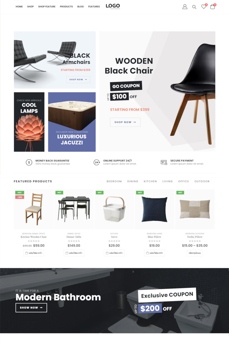 เว็บสำเร็จรูป eCommerce Theme Shop 29 แนะนำเว็บสำเร็จรูป - ecommerce Theme พร้อม Layout สำหรับร้านออนไลน์ ขายสินค้าออนไลน์ - สร้างเว็บไซต์ ง่ายเพียงลากและวาง พร้อมตัวช่วยสร้างเว็บไซต์  พร้อมระบบรับชำระเงินออนไลน์  เหมาะสำหรับเปิดร้านออนไลน์ ขายของออนไลน์ ขายสินค้าออนไลน์ สร้างเว็บอีคอมเมิร์ซ แนะนำเว็บไซต์สำเร็จรูป Ninenic ecommerce-WooCommerce Theme
