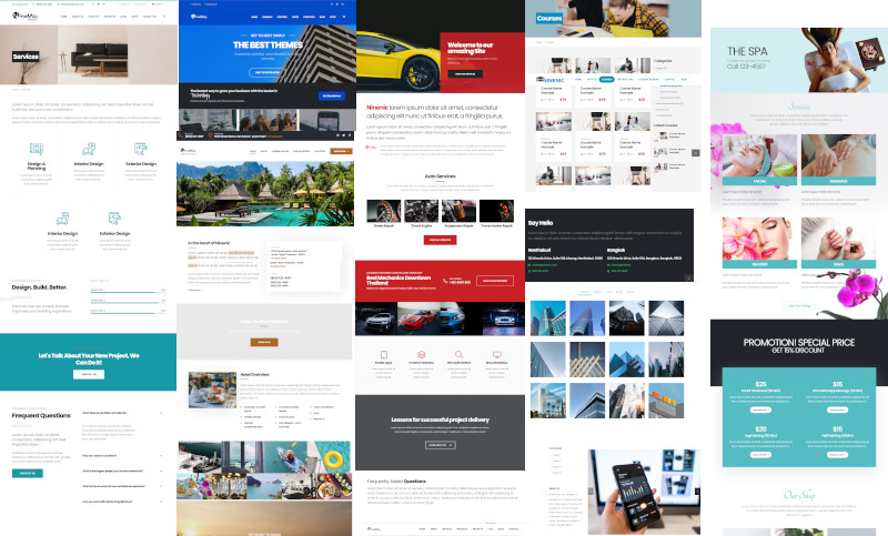 เว็บสำเร็จรูป wordpress พร้อม Business Themes  - Theme ต่างๆ มากมายสำหรับธุรกิจ